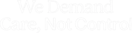 Care, Not Control logo